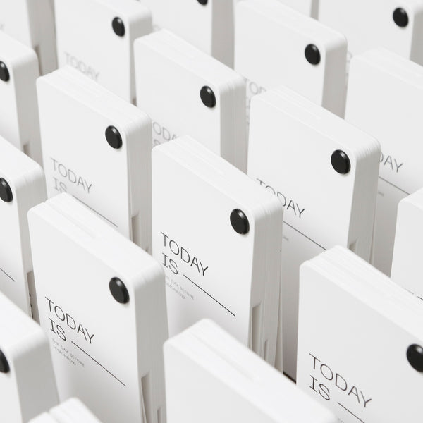 Tomorrow Design Office - 10th Anniversary Calendar - White (LAST CHANCE TO BUY)