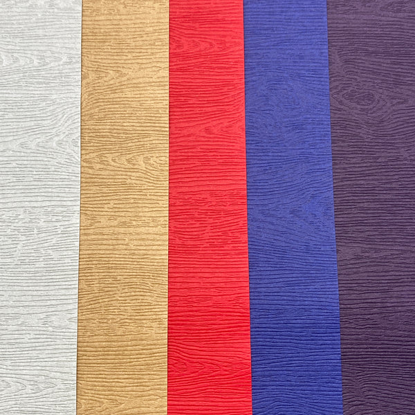 PolyPak one sided texture A4 Coloured Paper 120gsm (Bark)