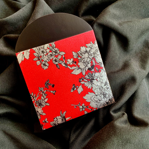 The Flowery Illustration – Red Packet - Poppy (8pcs) - LAST CHANCE TO BUY