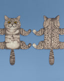 Meowmentos PawMark Card - Spotted Tabby Cat (Pink Card) #8