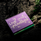 2027 Calendar - Live with Numbers (Planetary Purple)