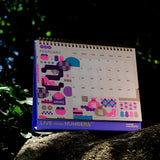 2027 Calendar - Live with Numbers (Cosmic Orange)