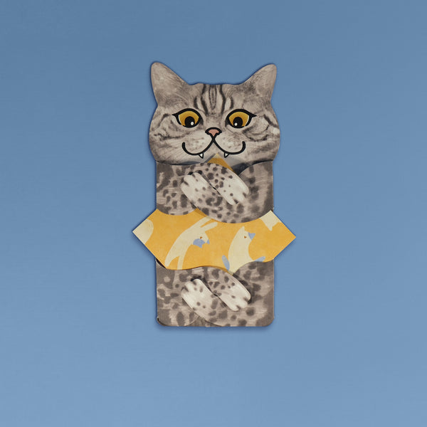 Meowmentos PawMark Card - Spotted Tabby Cat (Yellow Card) #5