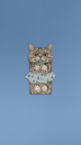 Meowmentos PawMark Card - Spotted Tabby Cat (Blue Card) #6