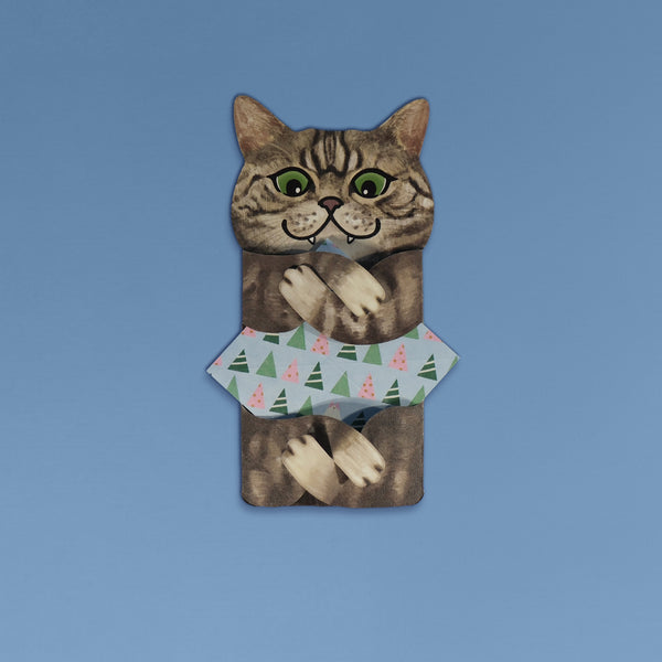 Meowmentos PawMark Card - Classic Tabby Cat (Blue Card) #10