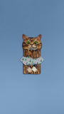 Meowmentos PawMark Card - Ticked Tabby Cat (Blue Card) #14