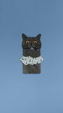 Meowmentos PawMark Card - Black Cat (Blue Card) #18