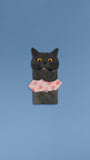 Meowmentos PawMark Card - Black Cat (Pink Card) #20