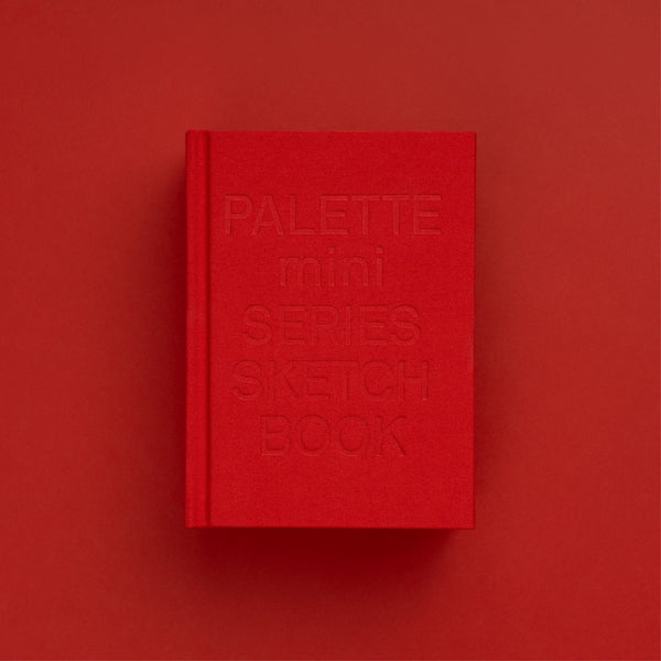 viction:ary PALETTE mini Series Sketchbook - RED