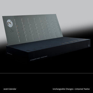 2026 Calendar: Unchangeable Changes - Untamed Twelve (Orange)