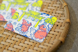 Journal de Chic - Letterpress Card (Lei Yue Mun 鯉魚門 - 5pcs)