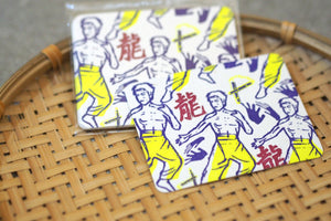 Journal de Chic - Letterpress Card (Bruce Lee 李小龍 - 5pcs)