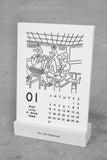 Moving Drawing 2027 Calendar