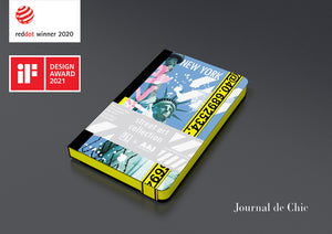 Journal de Chic (Notebook) 旅行手帳 New York 1 – Statue of Liberty (Yellow)