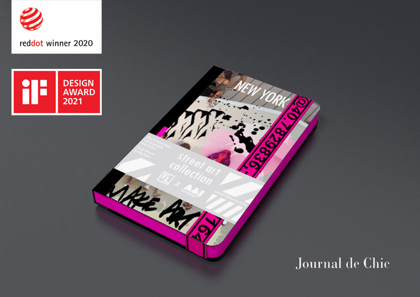 Journal de Chic (Notebook) 旅行手帳 New York 2 – Guggenheim Museum (Pink)