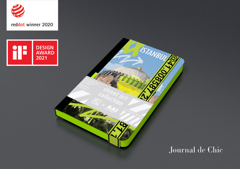 Journal de Chic (Notebook) 旅行手帳 Istanbul Series 1 – Mosque (Green)