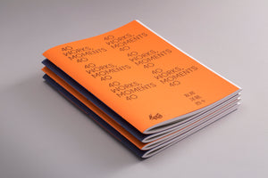 40 WORKS, MOMENTS 40 (Orange) - Publications