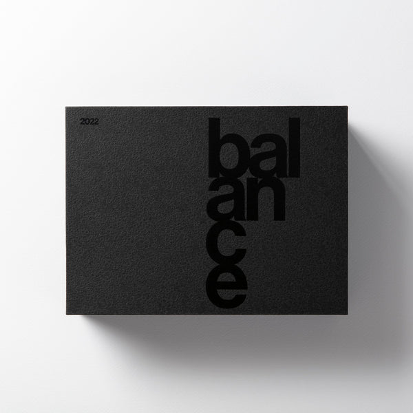 2022 BALANCE Calendar - ALL BLACK (exclusive online)