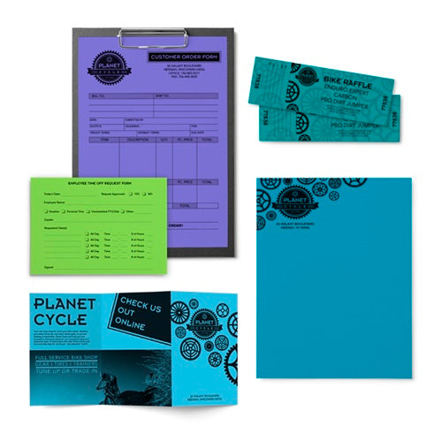 Astrobrights A4 Coloured Paper (Cool)