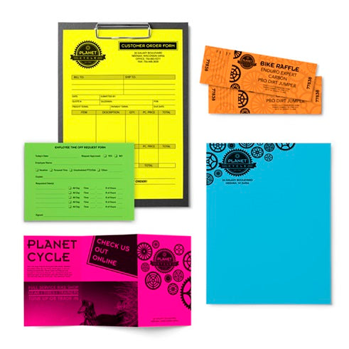 Astrobrights A4 Coloured Paper (Glow)