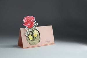 POSTalk Pop-Up Greeting Card - Rose