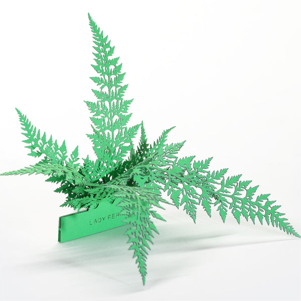 FingerART Desktop Plant Sticker - Lady Fern