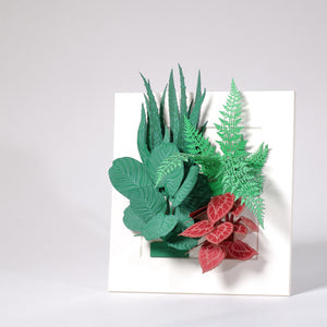 FingerART Desktop Plant Sticker - Rex Begonia