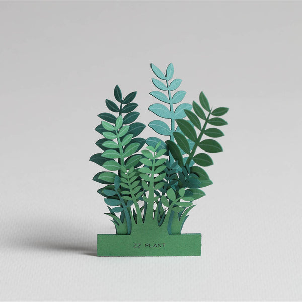 FingerART Desktop Plant Sticker - ZZ Plant