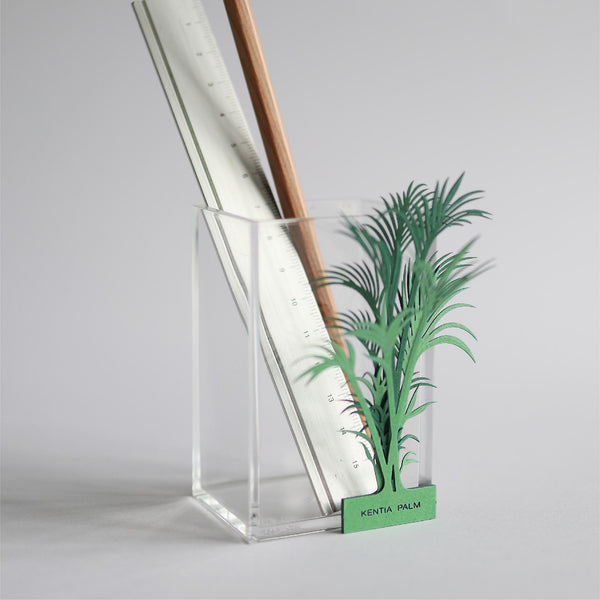 FingerART Desktop Plant Sticker - Kentia Palm