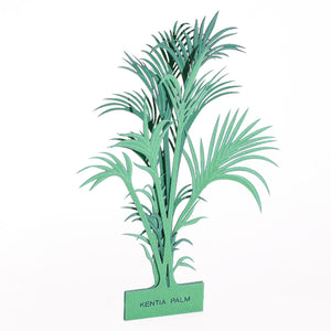 FingerART Desktop Plant Sticker - Kentia Palm