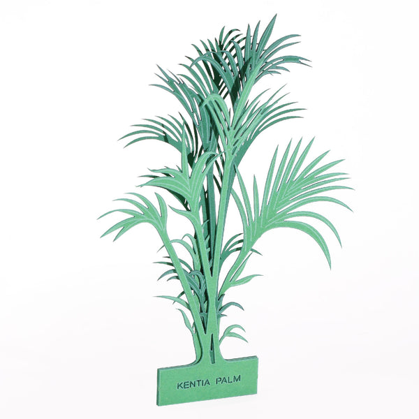 FingerART Desktop Plant Sticker - Kentia Palm