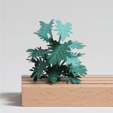 FingerART Desktop Plant Sticker - Philodendron Xanadu
