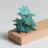 FingerART Desktop Plant Sticker - Philodendron Xanadu