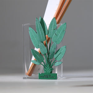 FingerART Desktop Plant Sticker - Bird of Paradise Plant