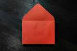 Letterpress A6 Envelope (10pcs - Orange)