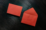 Letterpress A6 Envelope (10pcs - Orange)