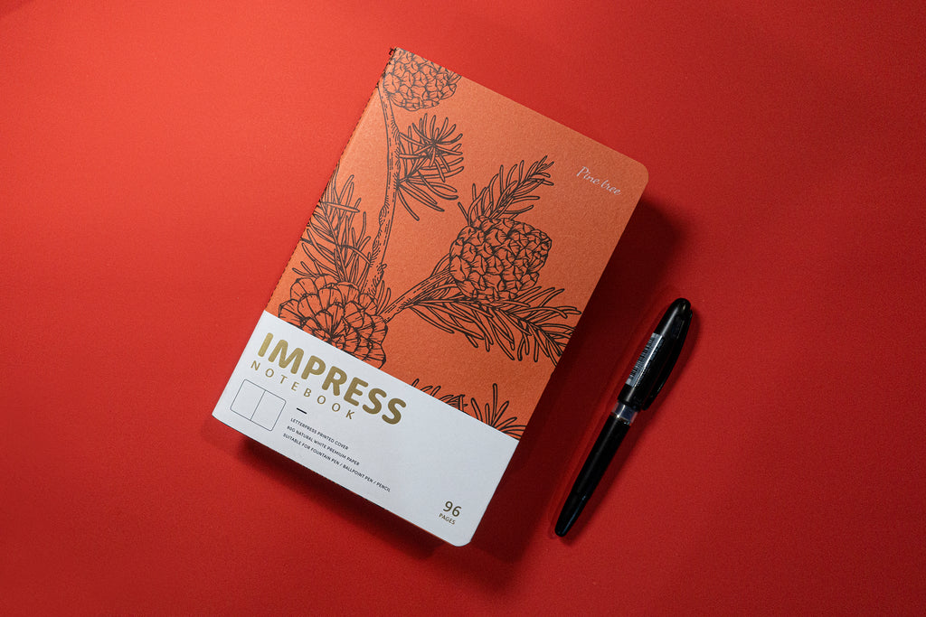 Letterpress Impress A5 Notebook (96pages)
