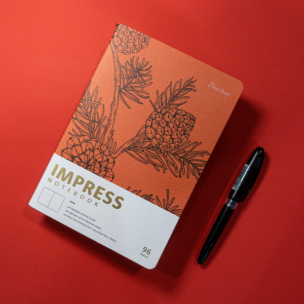 Letterpress Impress A5 Notebook (96pages)