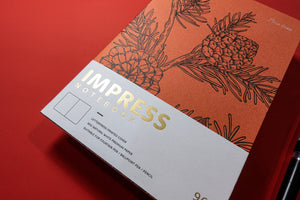 Letterpress Impress A5 Notebook (96pages)