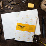 Letterpress A6 Notebook (120 pages - Dog)